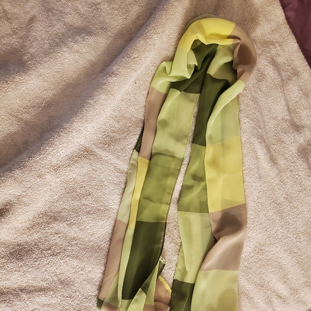 Block Print Spring Scarf